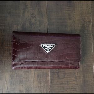 PRADA Milano  leather wallet